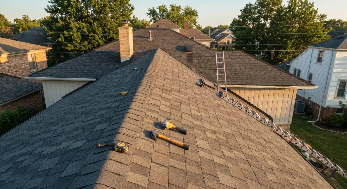 Full roof replacement project