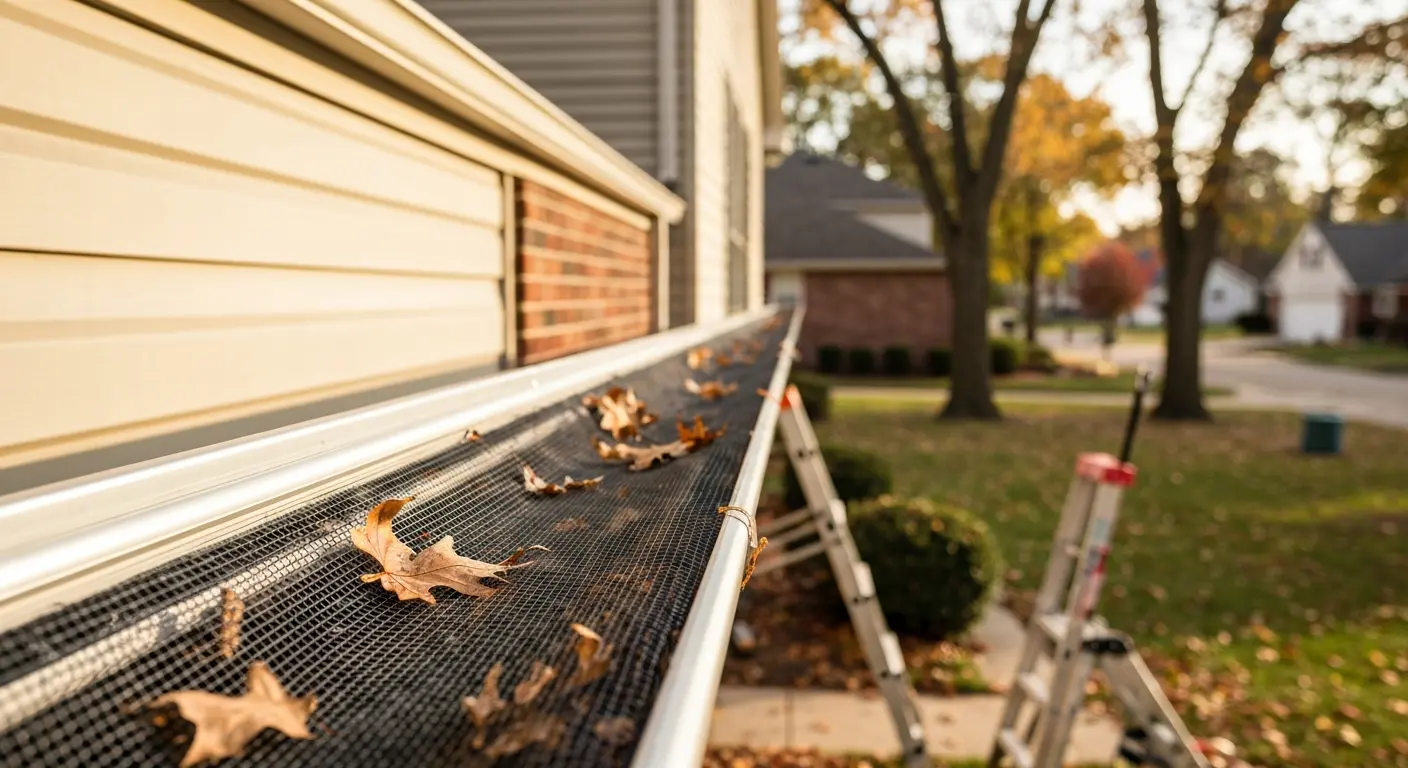 Gutter guard installation