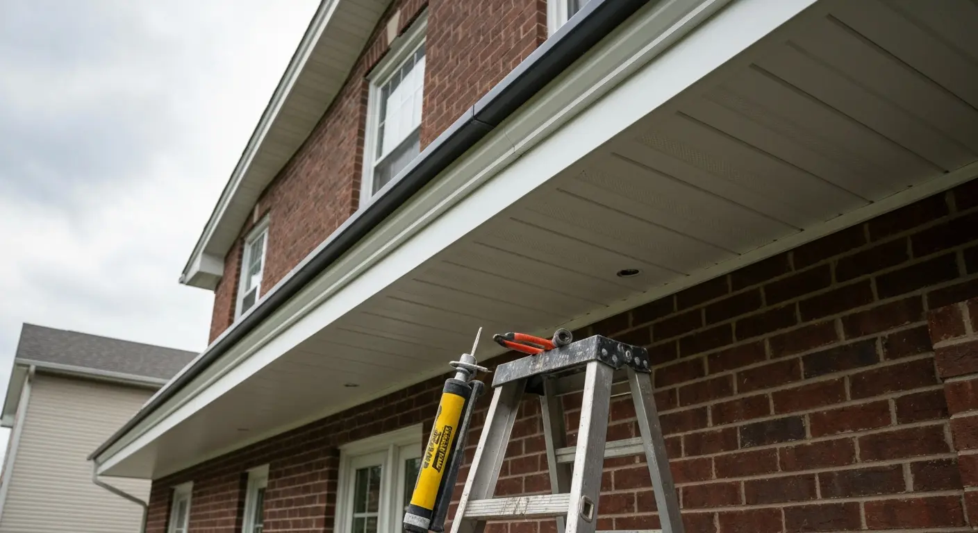 Soffit and fascia installation Indianapolis
