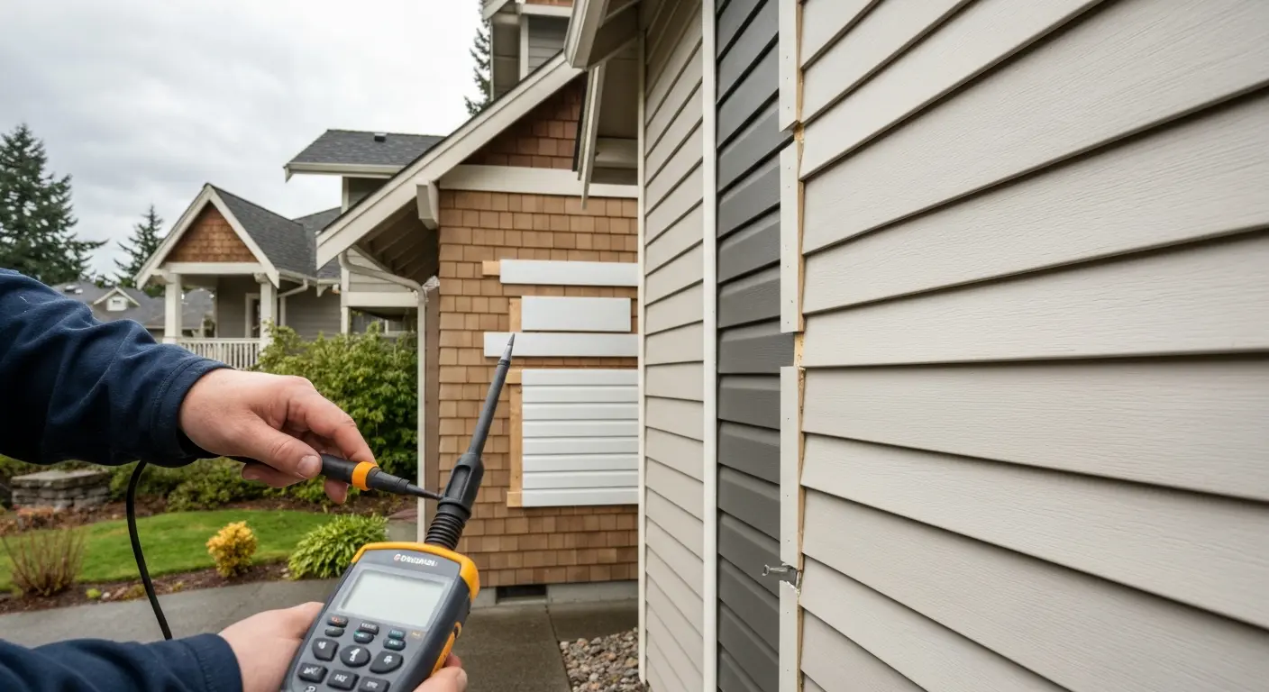Siding repair inspection