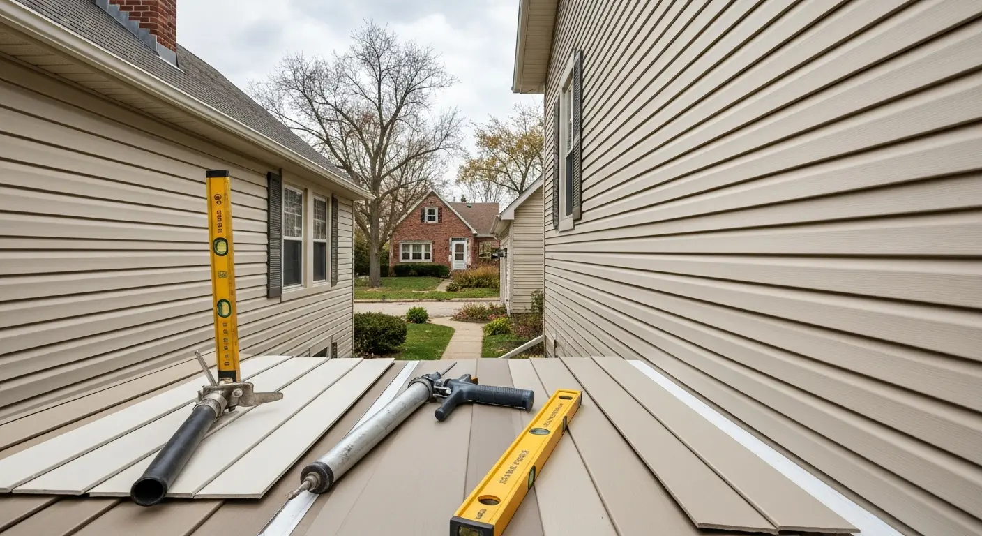 Siding installation