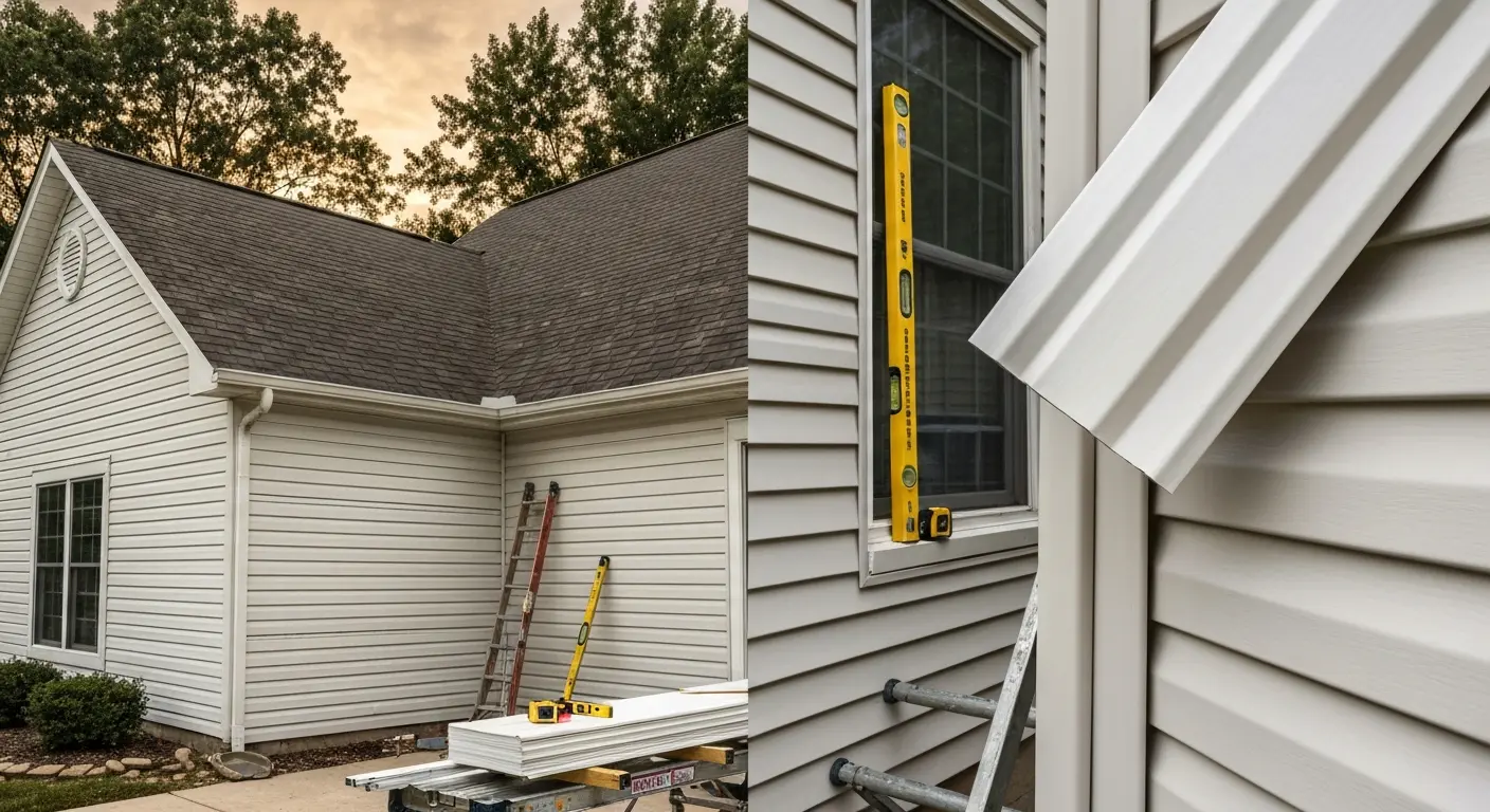 Siding installation in Carmel