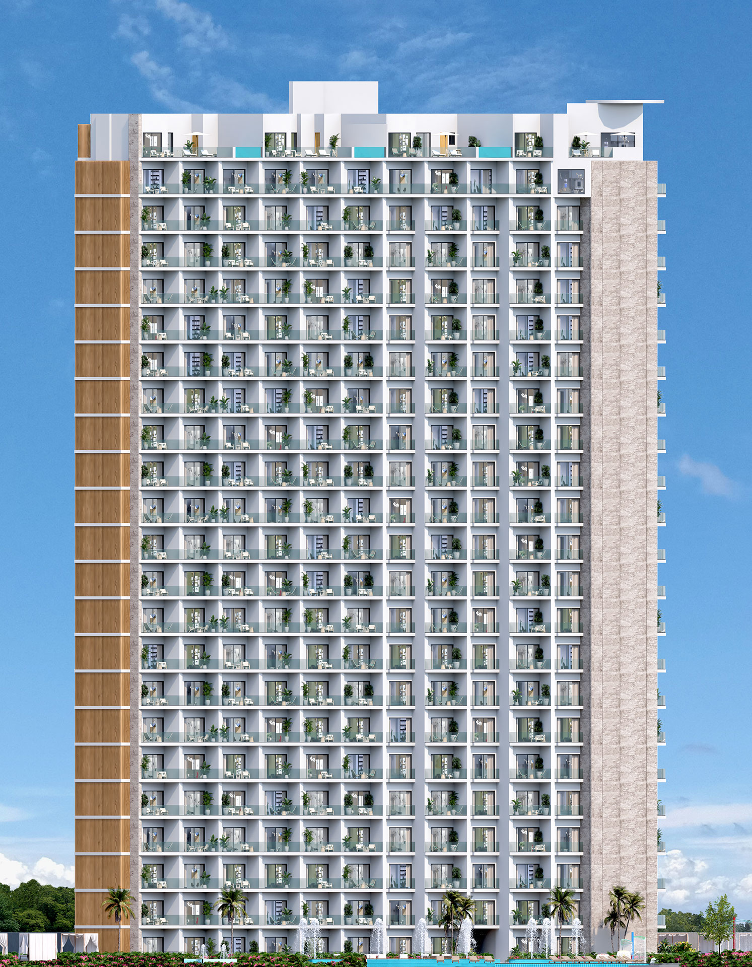 Aurora Towers - Luxury property in Luis Donaldo Colosio Supermanzana 295 Manzana 19 Lote 2, 77560 Cancún, Q.R., Mexico - View 4