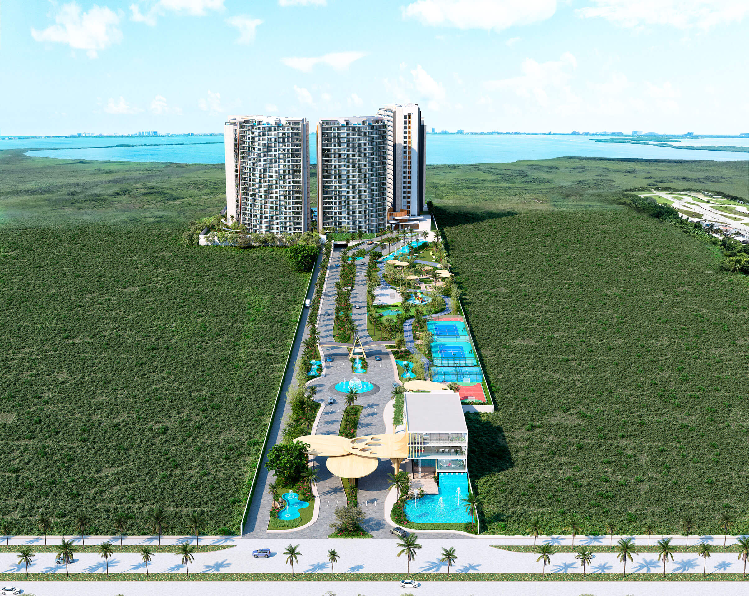 Aurora Towers - Luxury property in Luis Donaldo Colosio Supermanzana 295 Manzana 19 Lote 2, 77560 Cancún, Q.R., Mexico - View 23