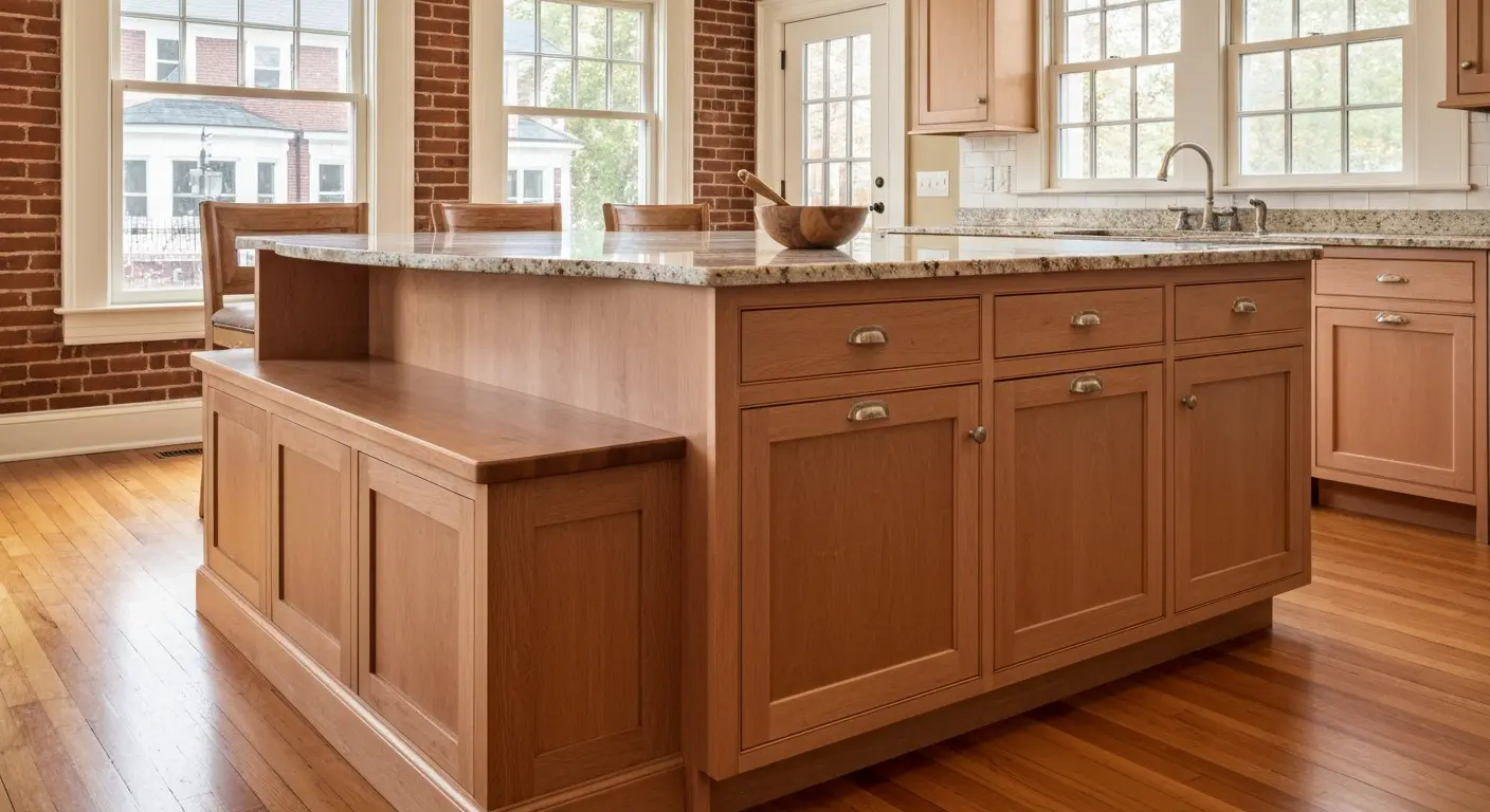 Custom kitchen island design