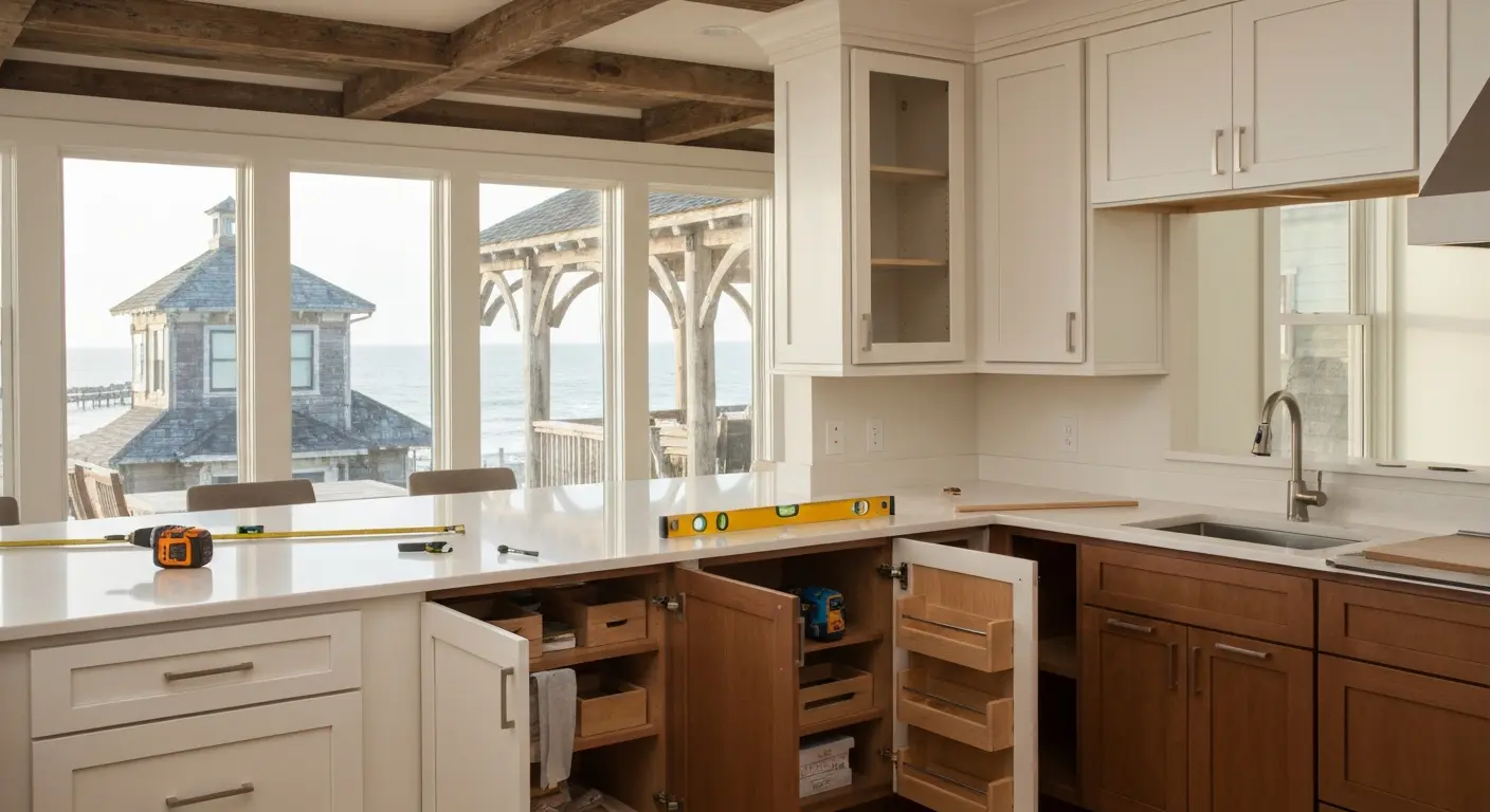 Custom kitchen cabinets