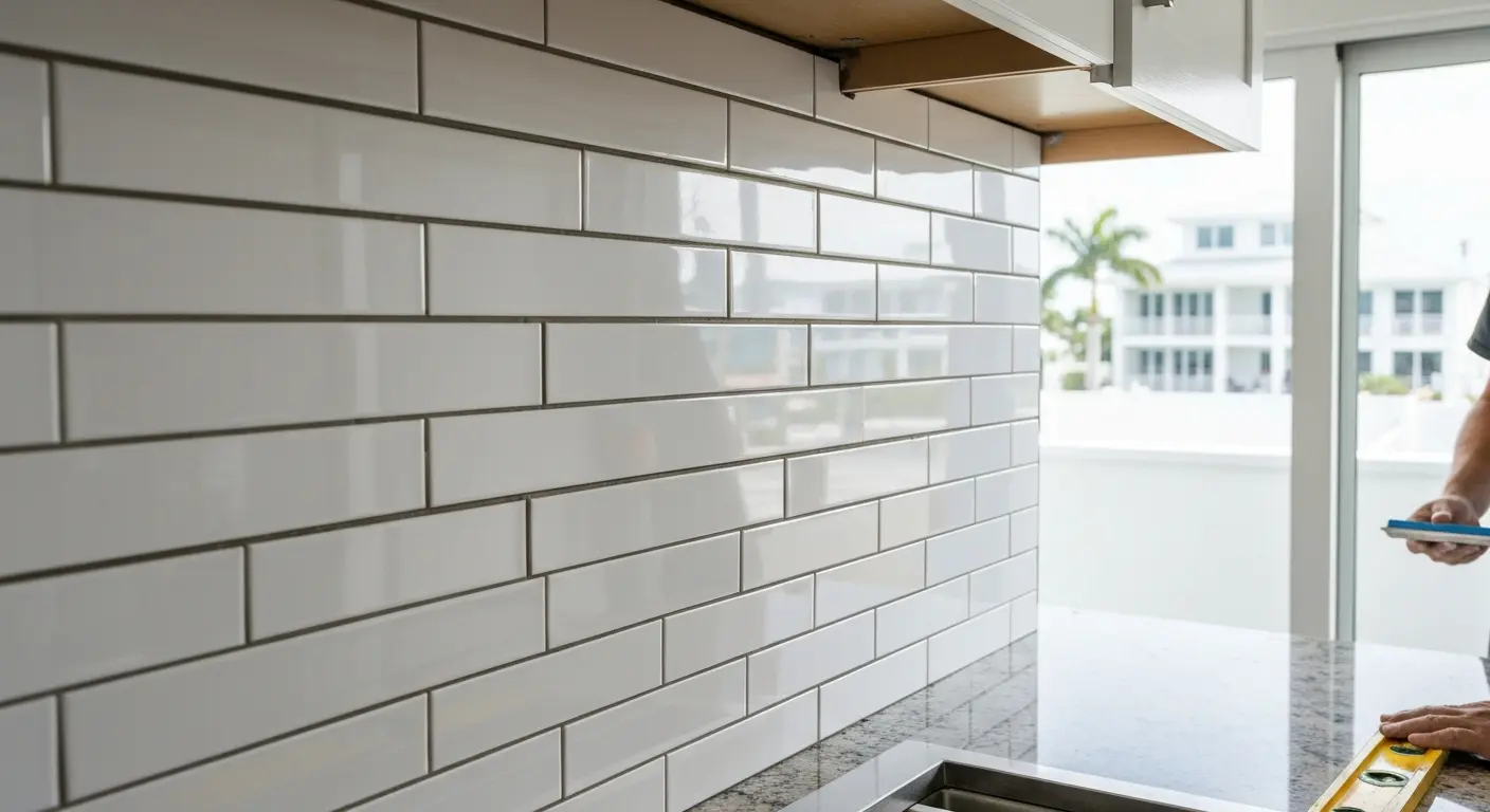 Kitchen backsplash