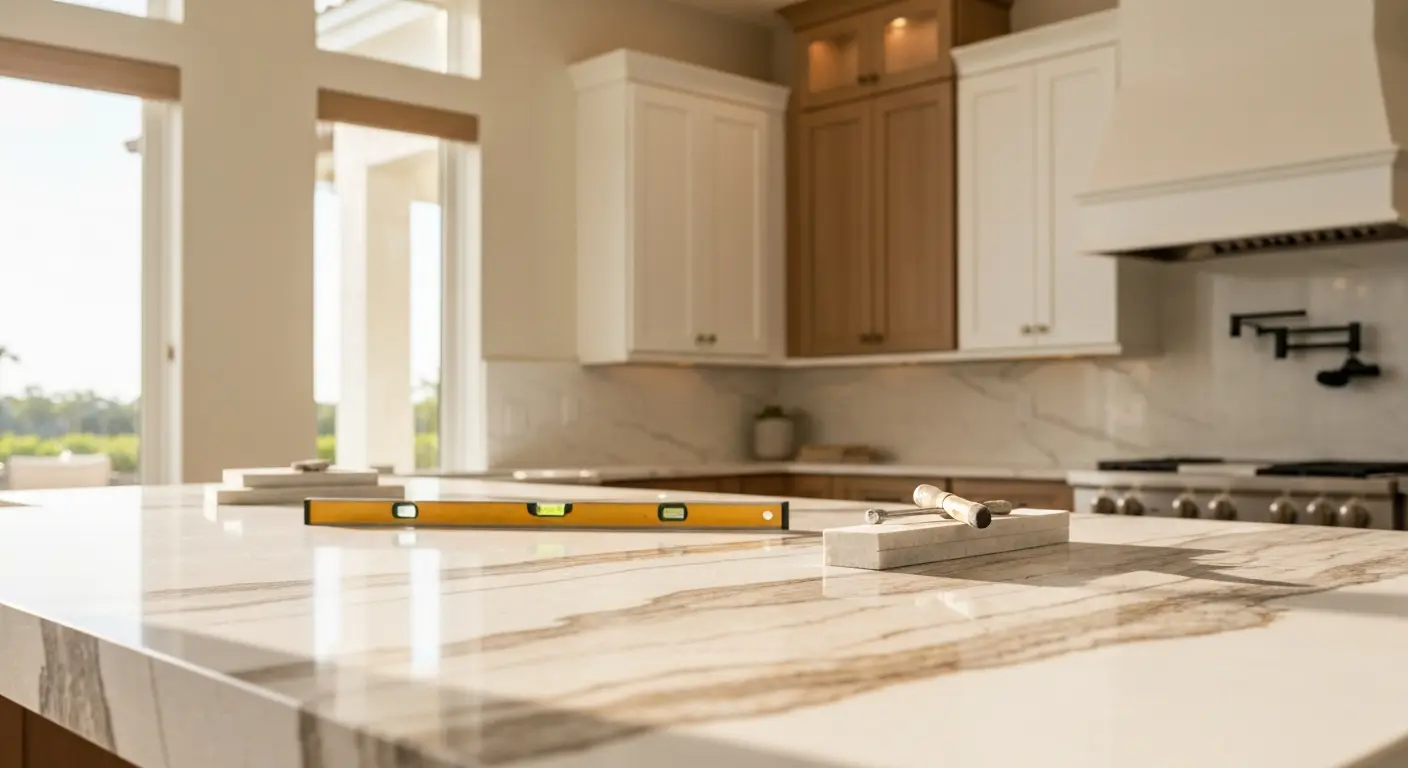 Premium kitchen countertop materials