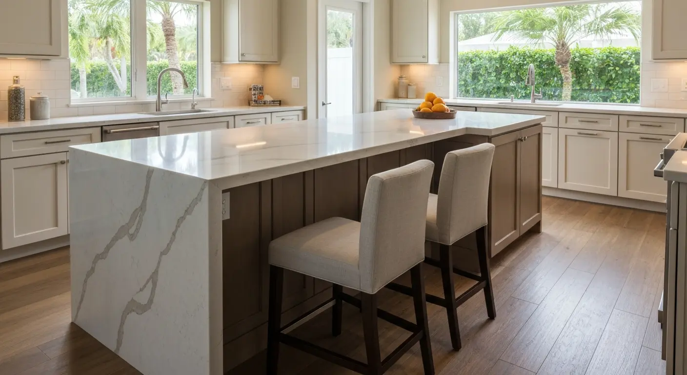 Custom kitchen island design