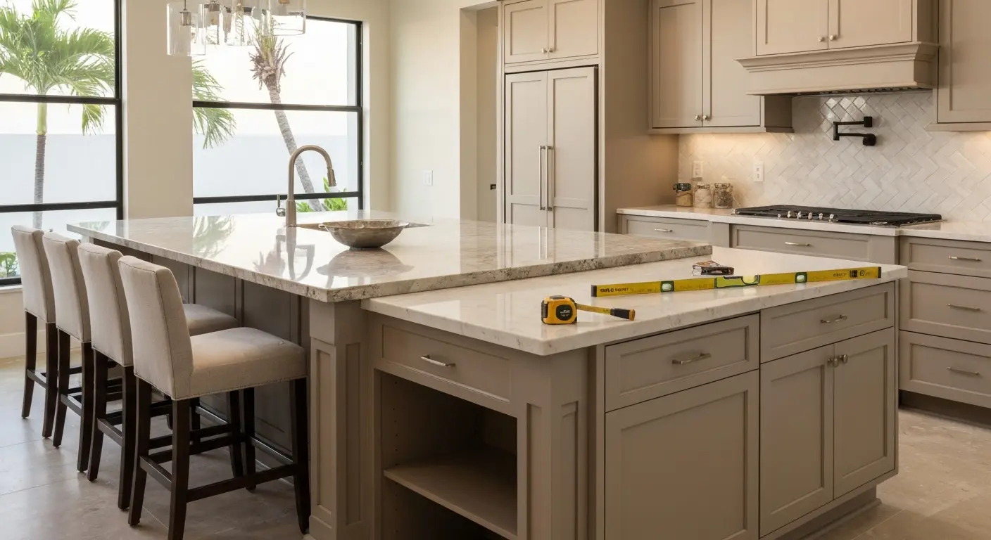 Kitchen island design