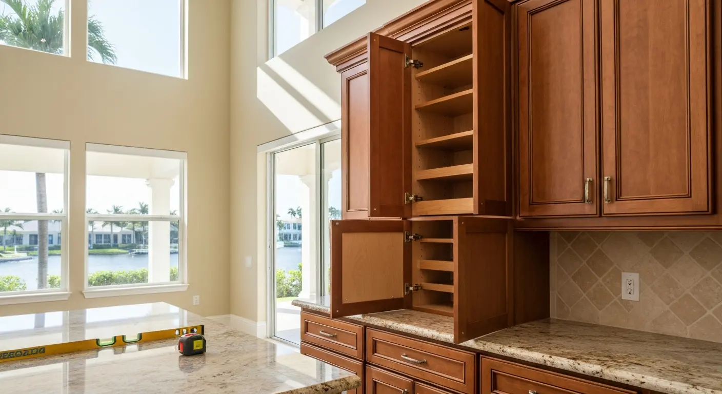 Custom kitchen cabinets in Jupiter