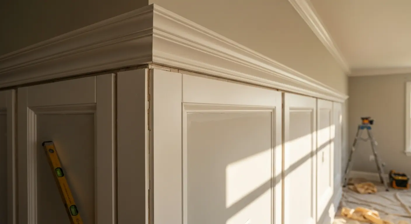 Custom trim installation