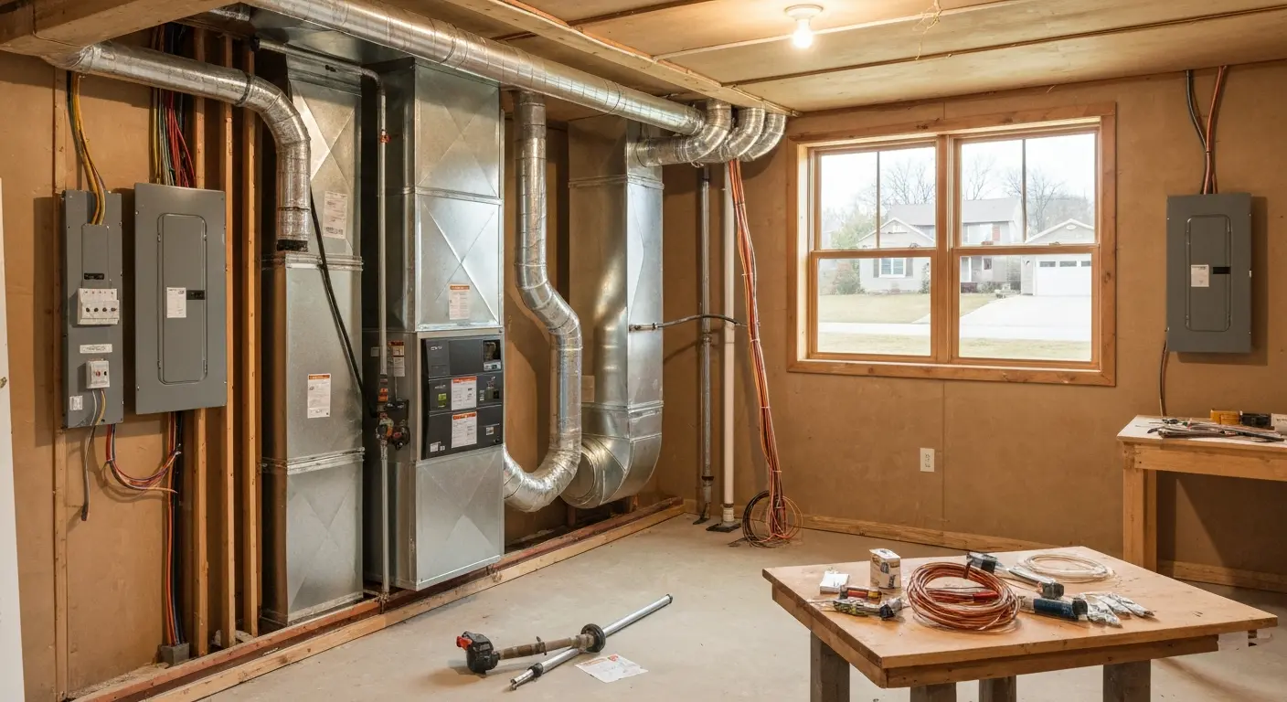 HVAC and electrical systems