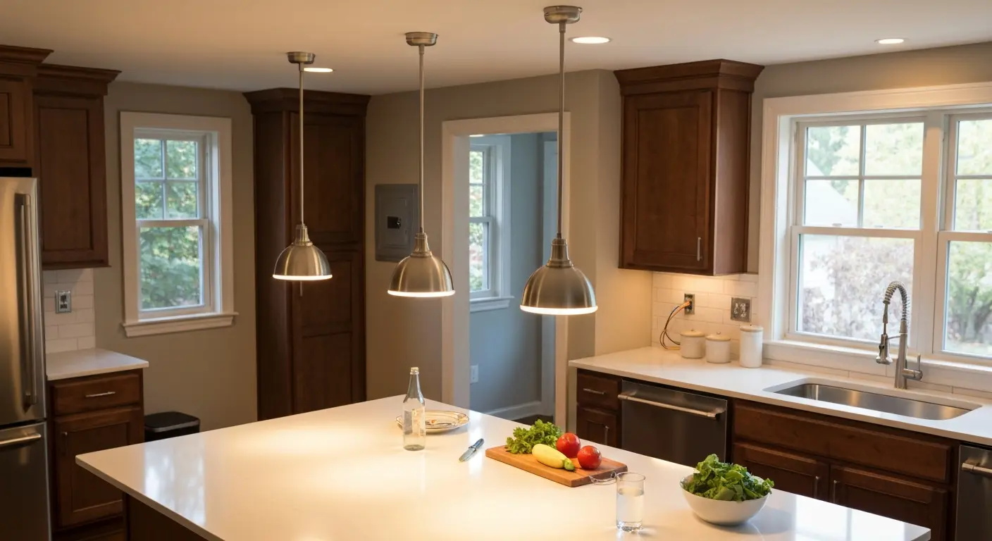 Kitchen lighting design