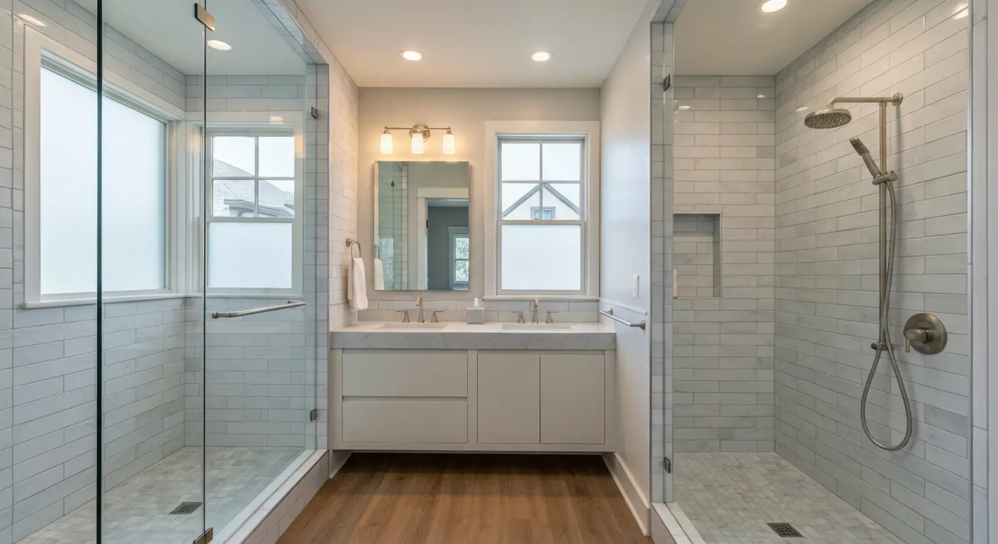 Luxurious bathroom remodel