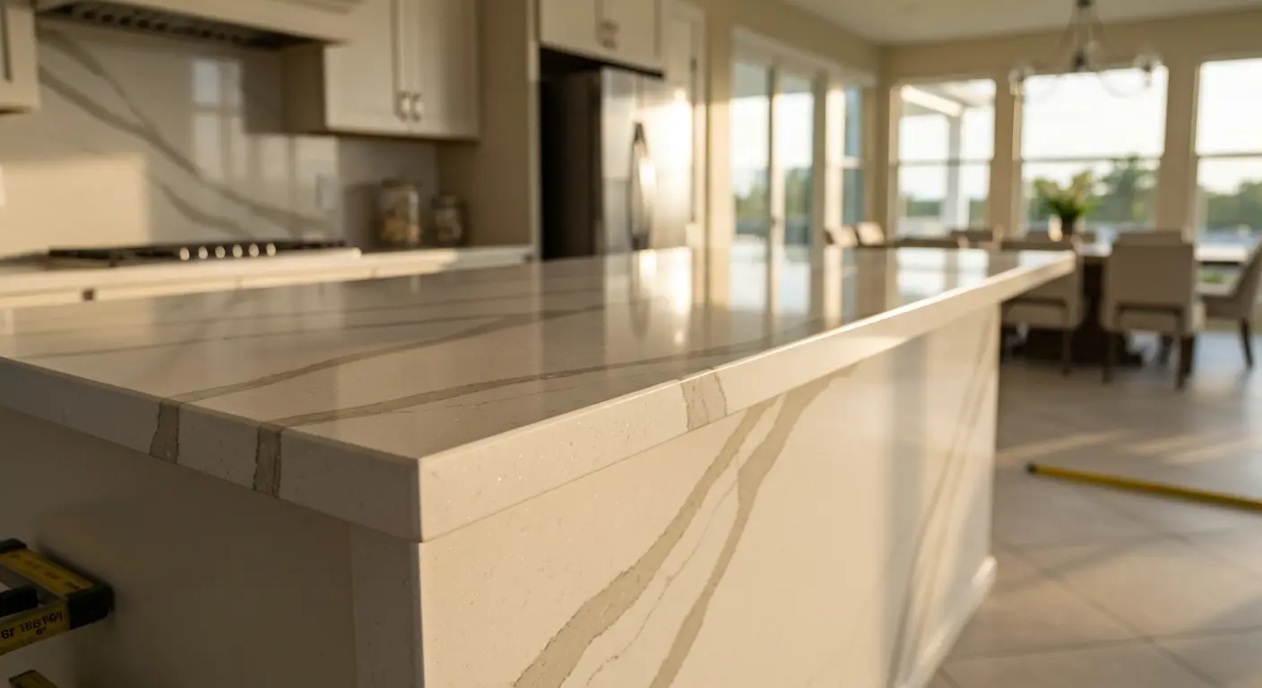 Granite and quartz countertops