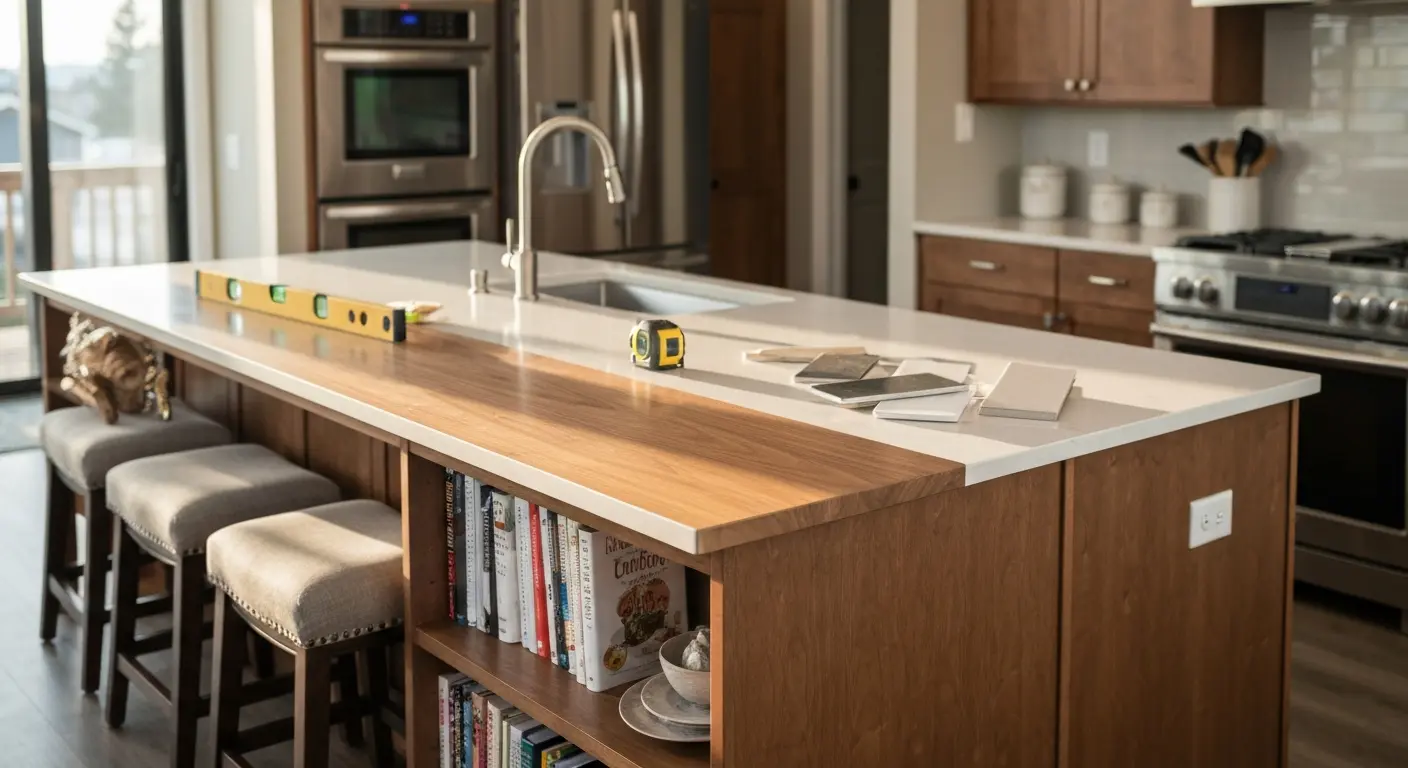 Kitchen island design