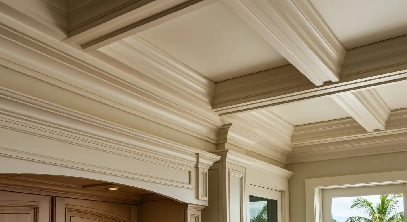 Custom kitchen millwork and trim