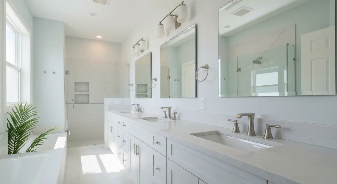 Luxury bathroom remodel