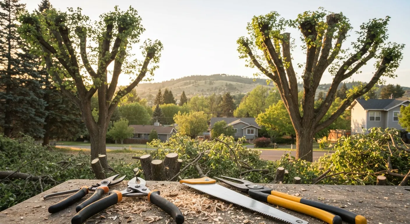 Tree trimming and pruning