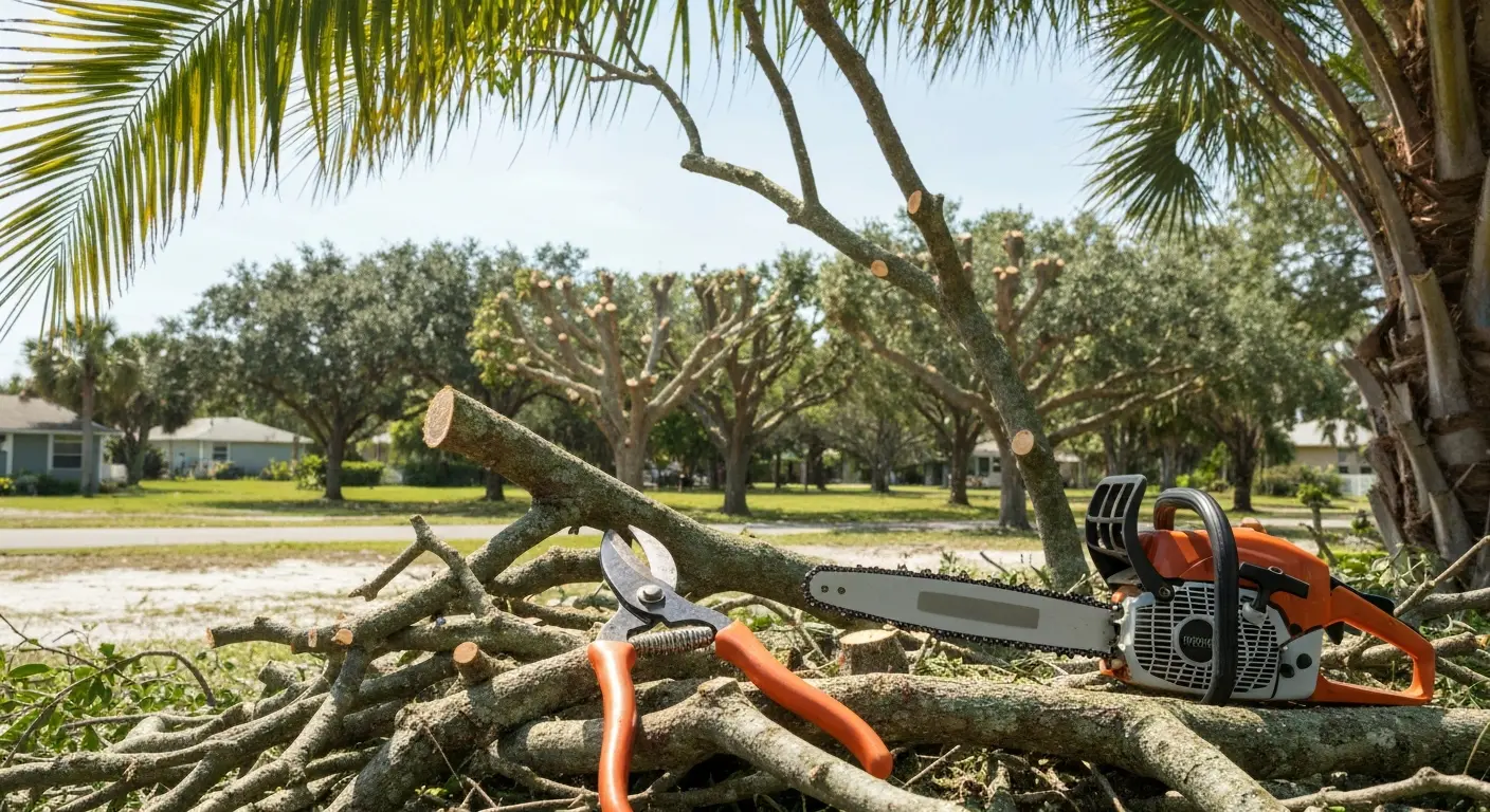 Tree trimming service