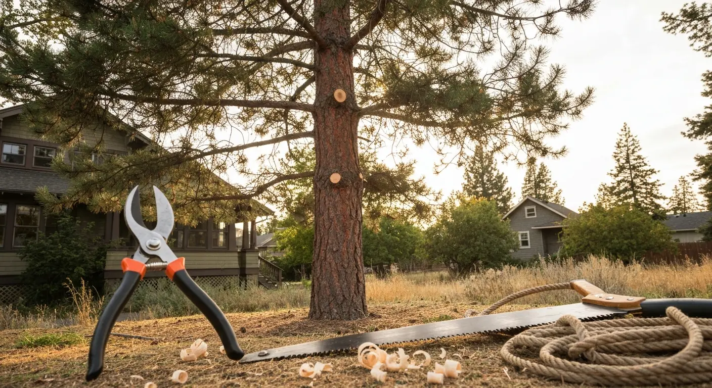 Tree trimming service