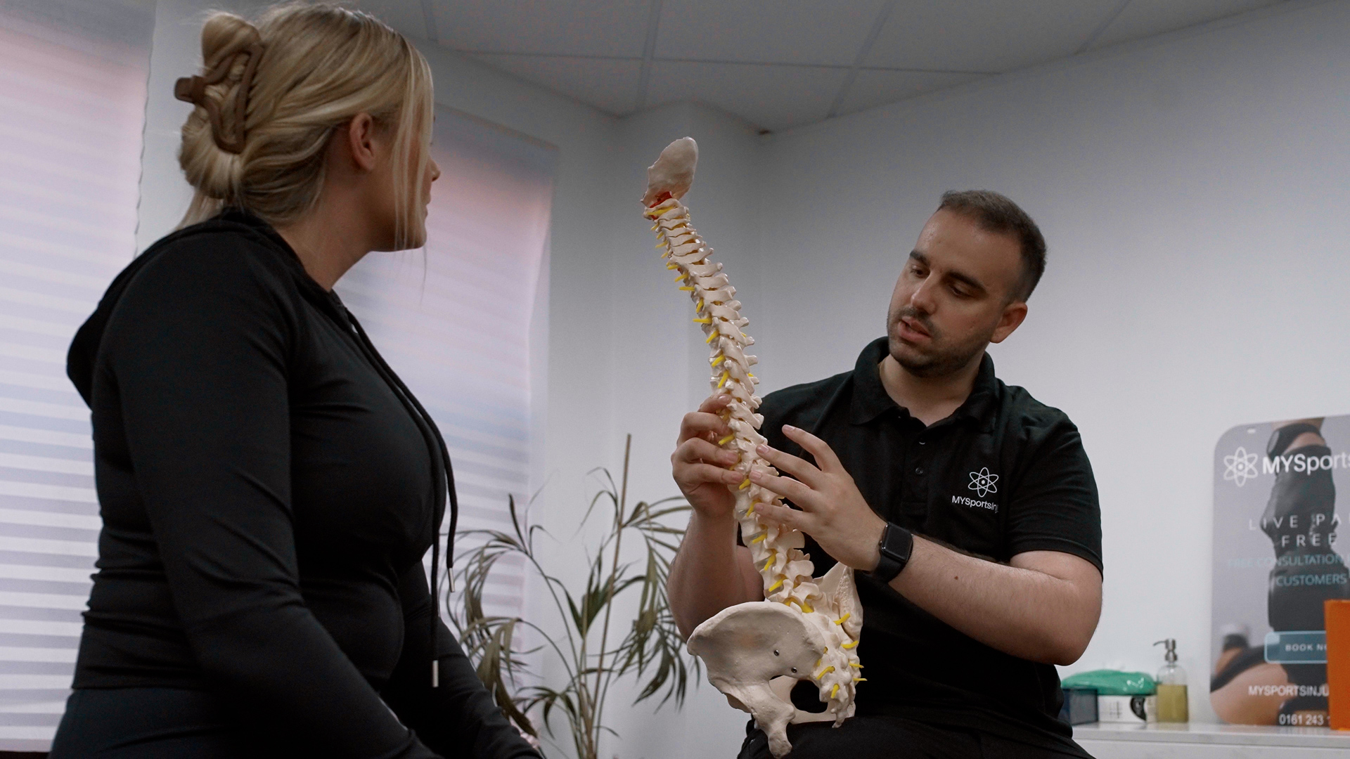 MY Sports Injury physiotherapy appointment