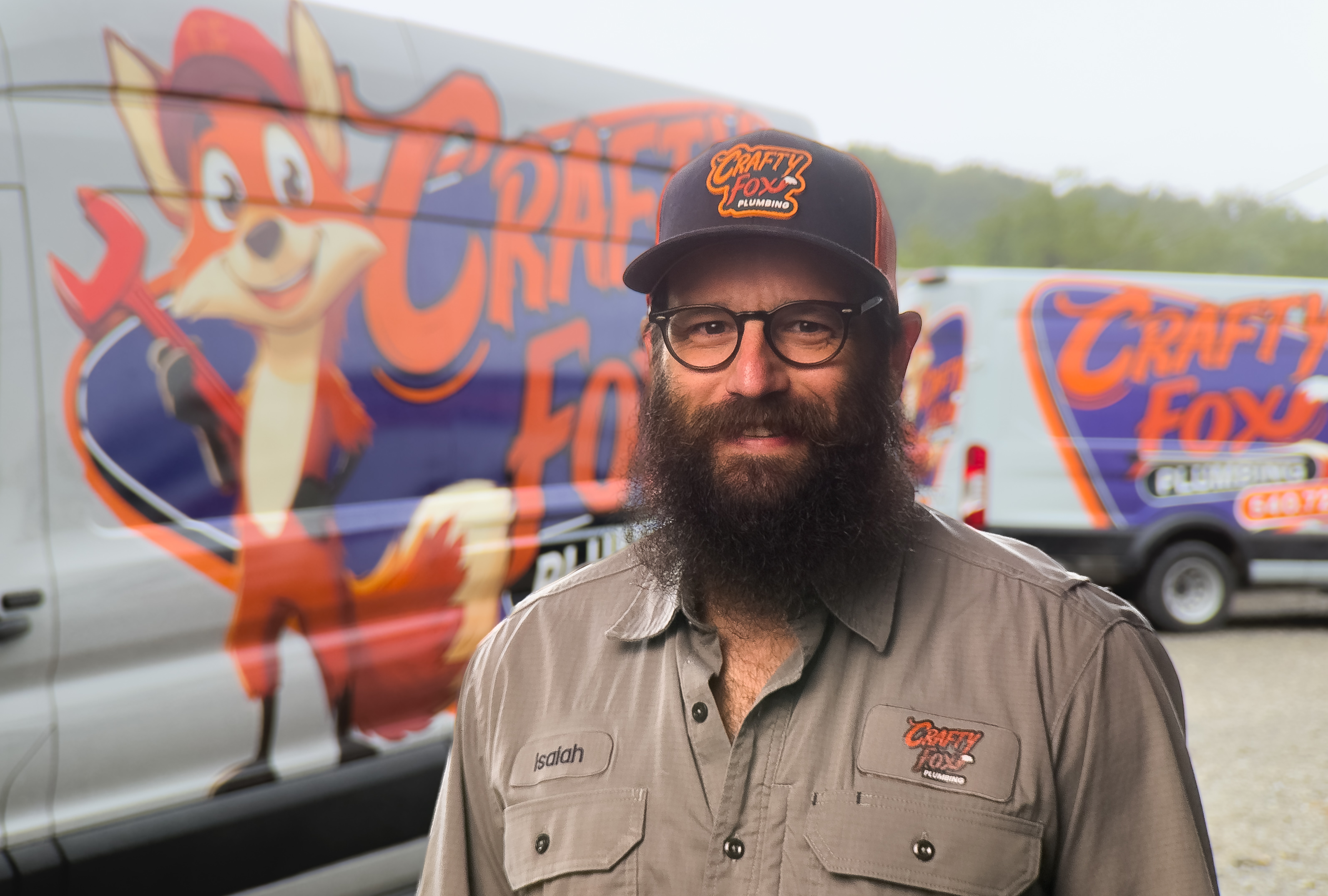 Recent Portrait for a Roanoke area Plumbing company