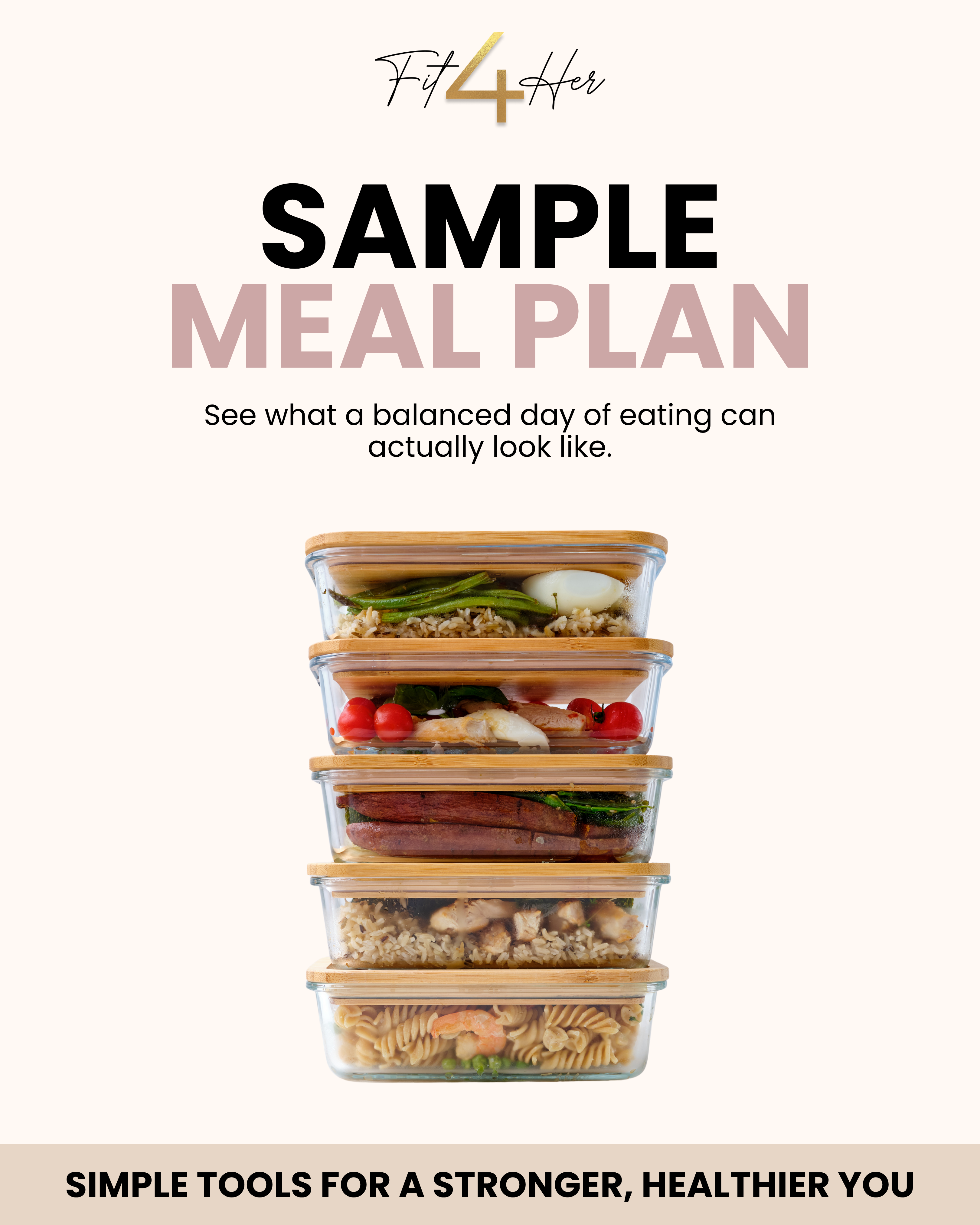 Sample Meal Plan cover