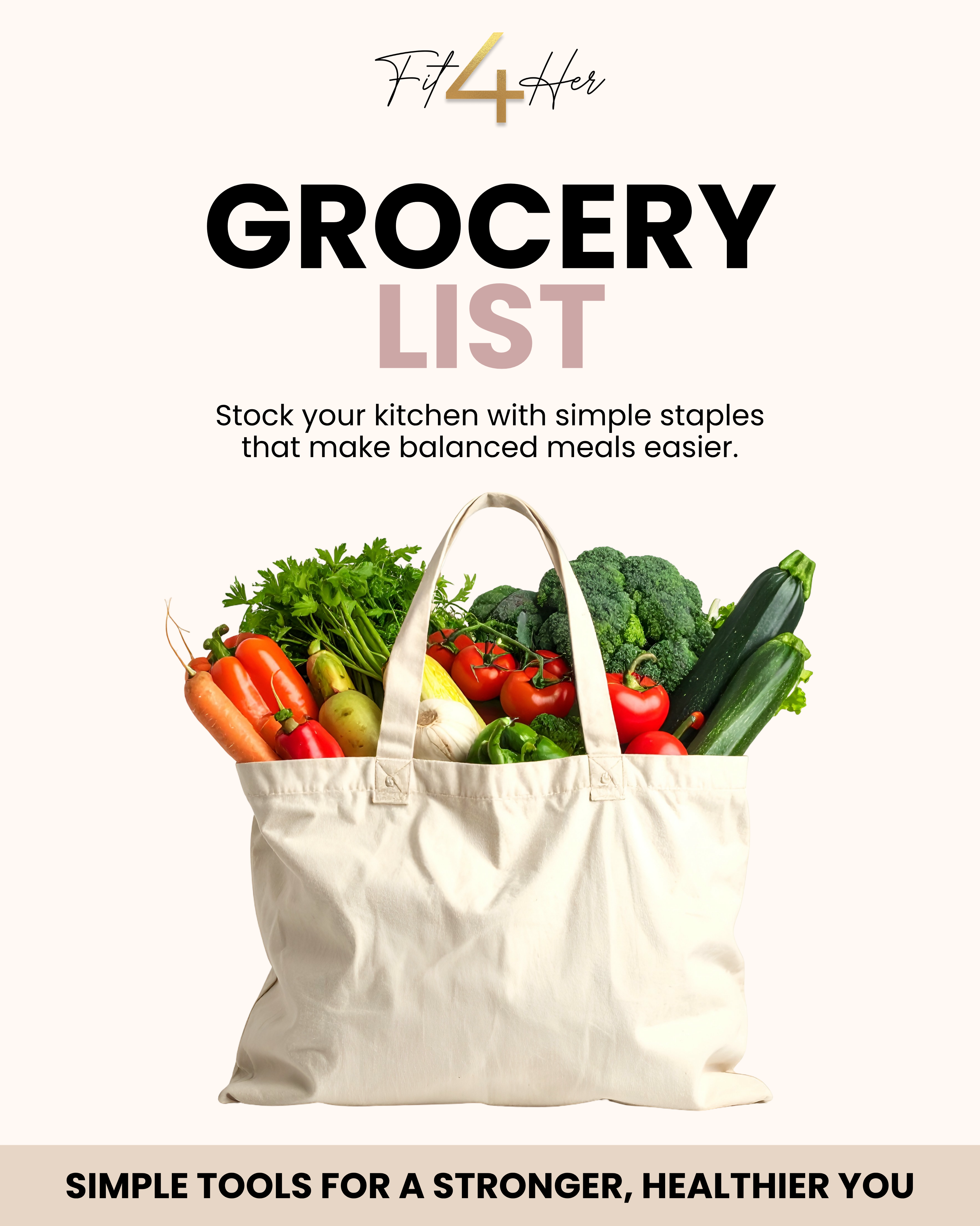 Grocery List Guide cover
