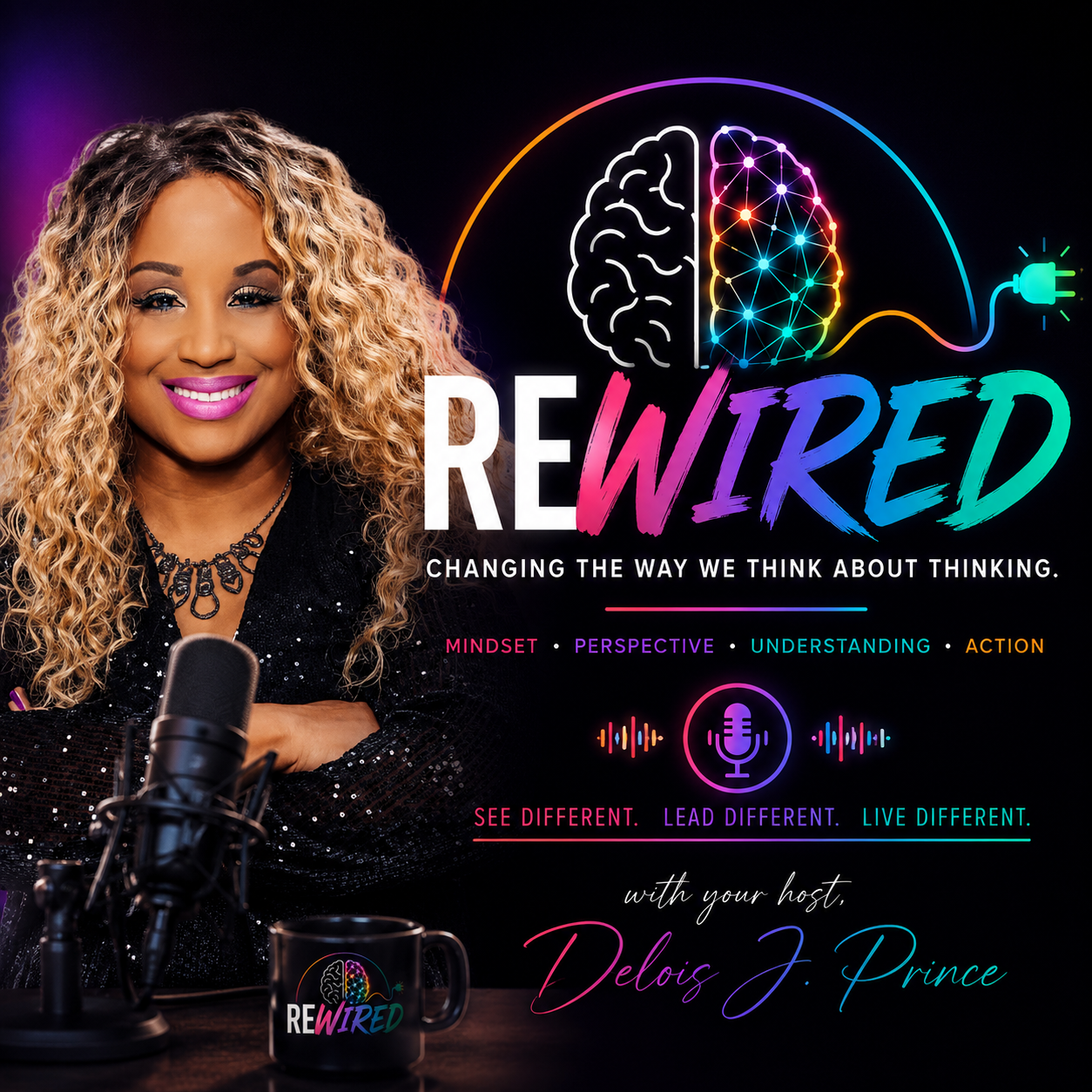 Coach Dee, host of Rewired