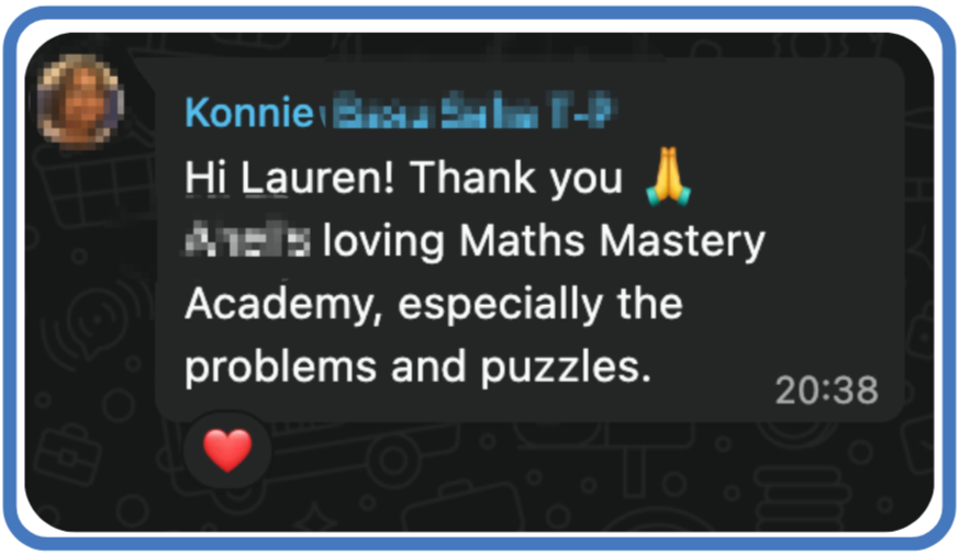 Loving the problems and puzzles