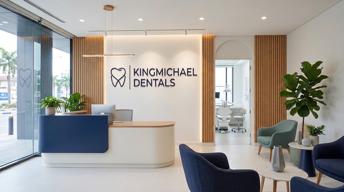 Kingmichael Dentals modern treatment room