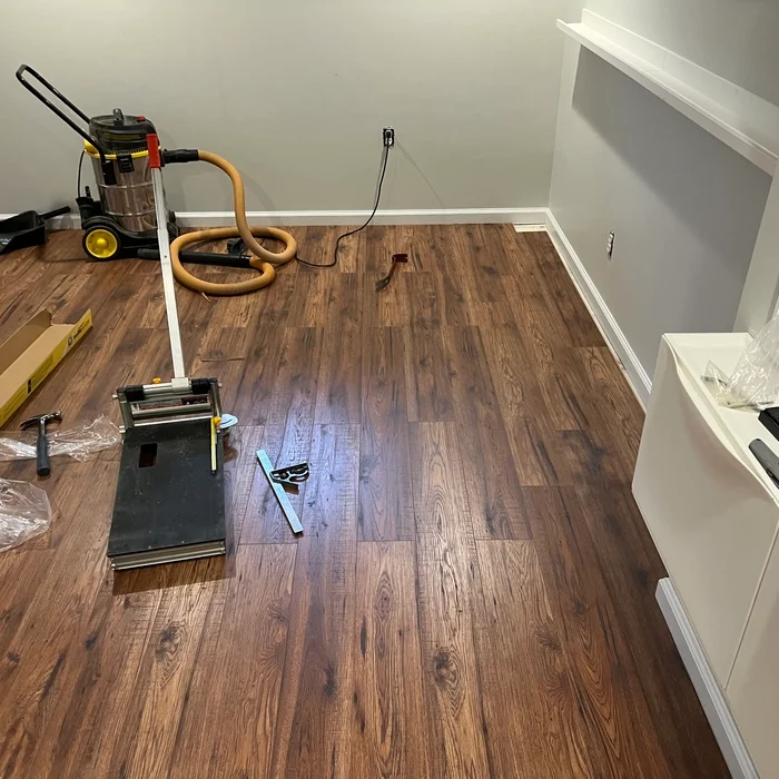 Flooring project completed by F&D General Home Repairs in Schenectady, NY
