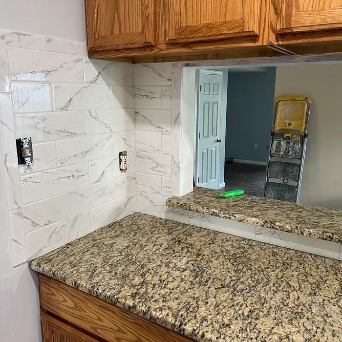 Tiling project completed by F&D General Home Repairs in Schenectady, NY