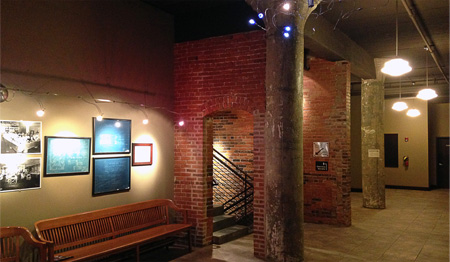 Interior view of The Shores Building in Cedar Rapids, Iowa