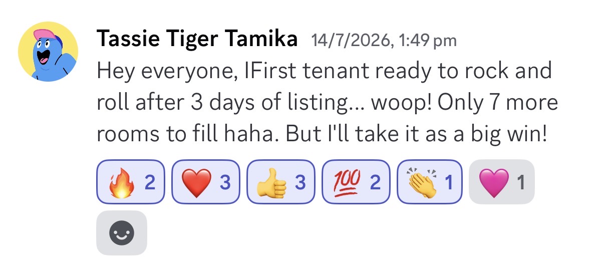 Client win posted in the community
