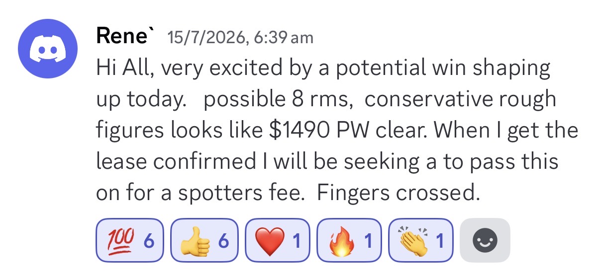 Client win posted in the community