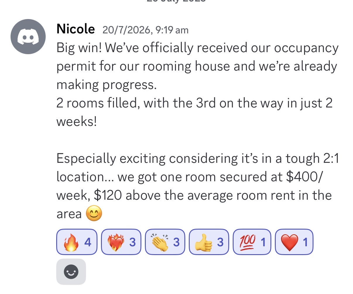 Client win posted in the community