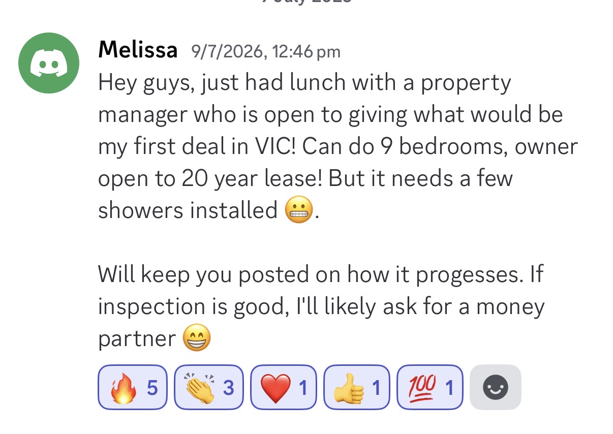 Client win posted in the community