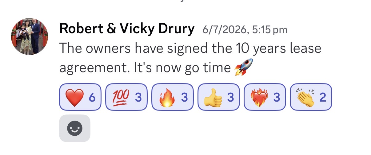 Client win posted in the community