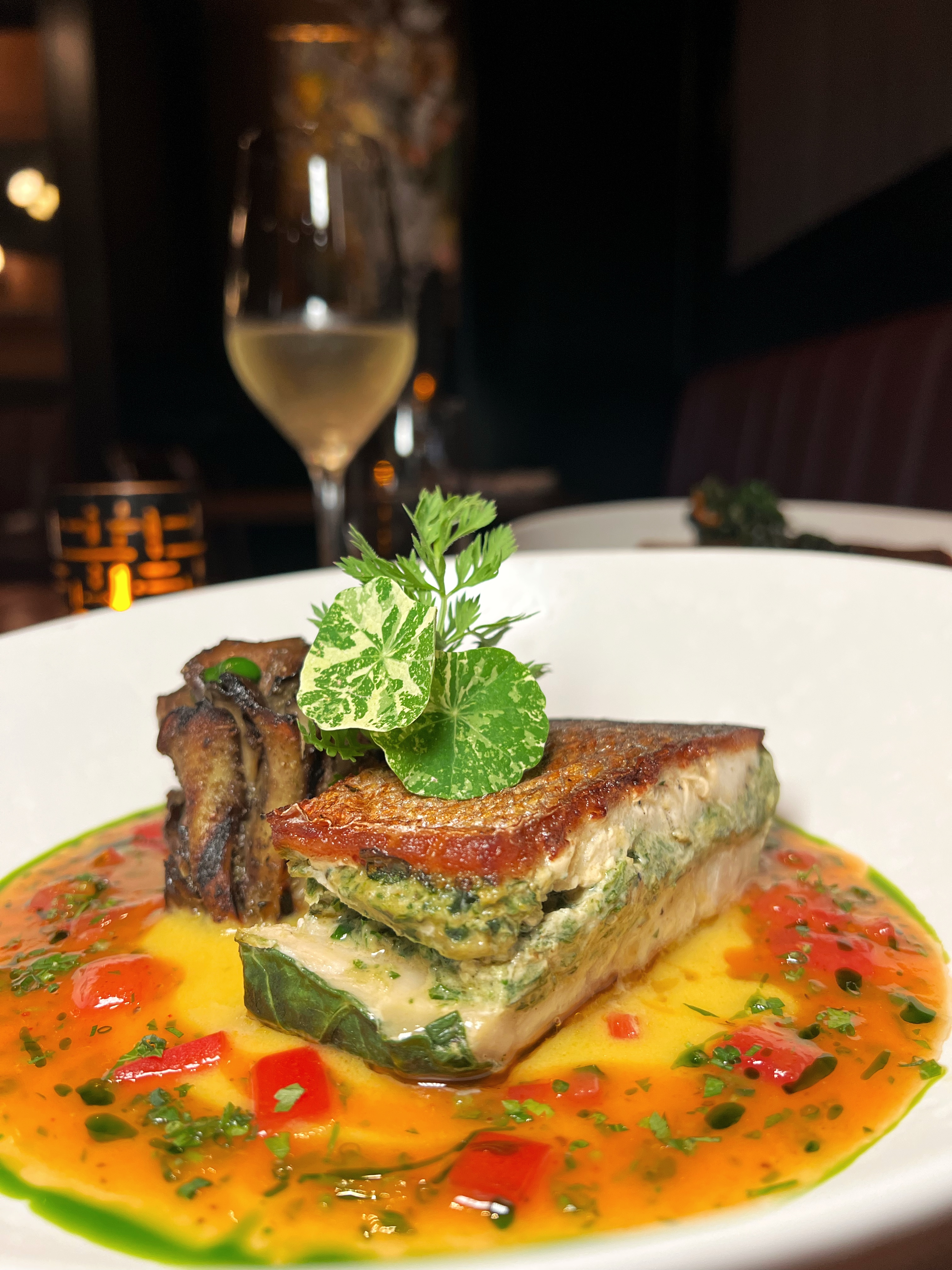 Savory Terrine with White Wine at Et Voilà French Bistro