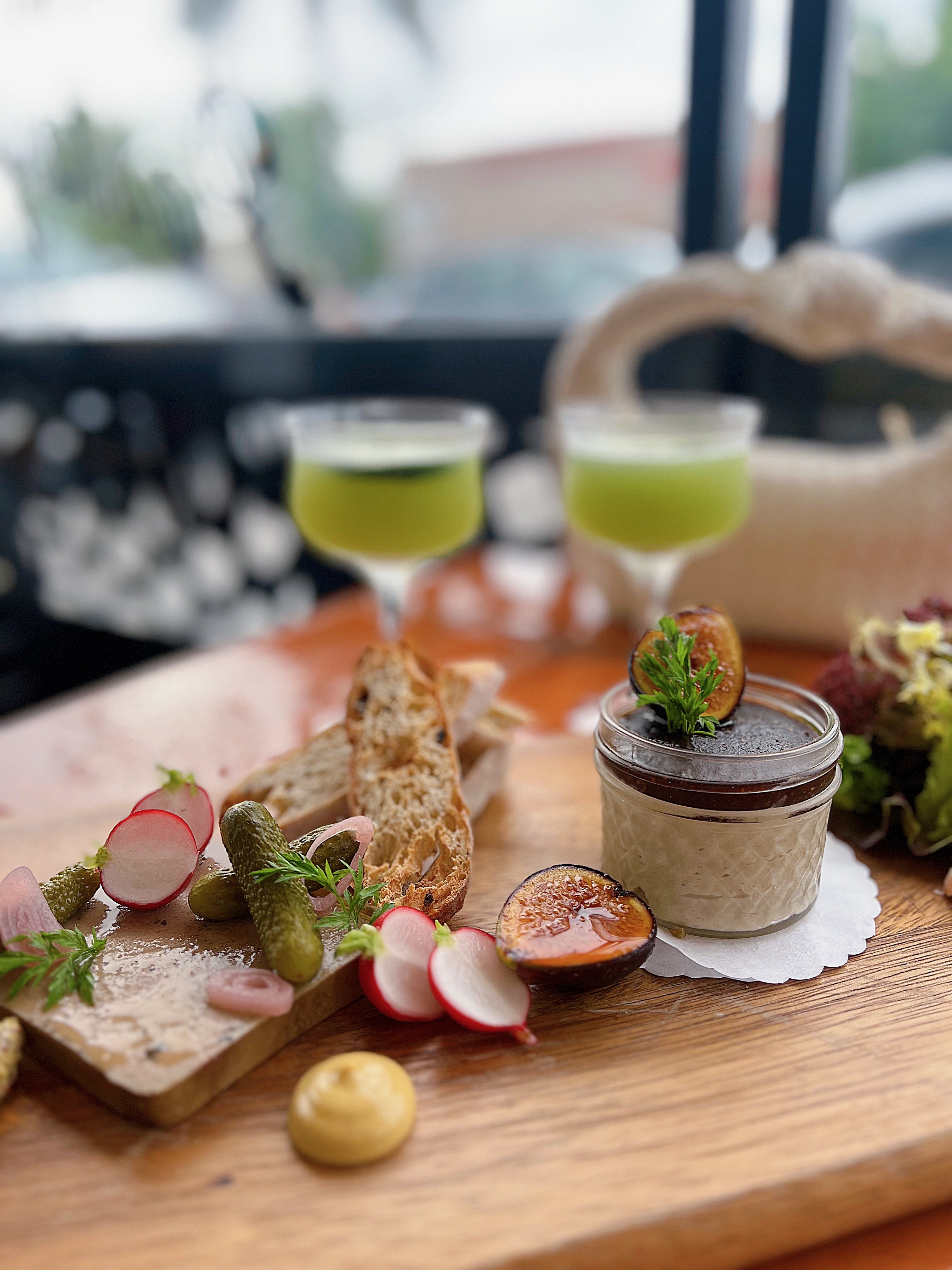 Pâté Maison, French Baguette & Cocktails at Et Voilà French Bistro