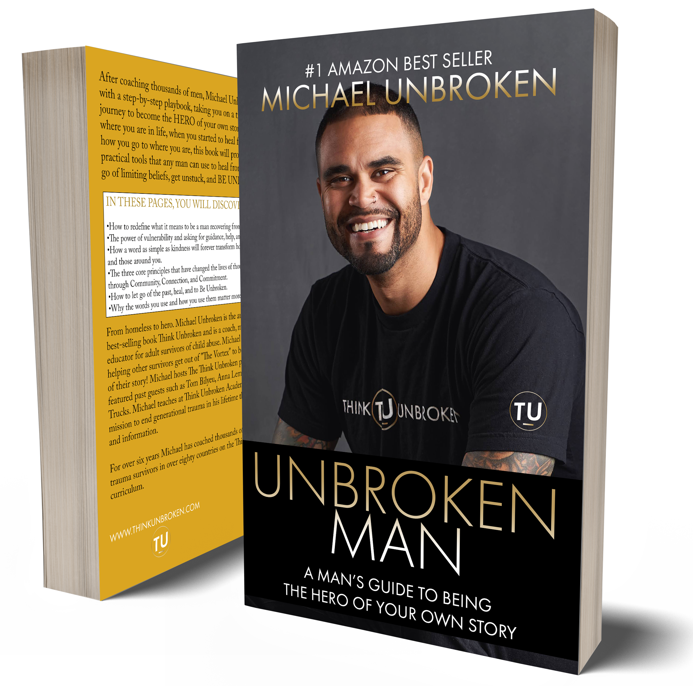 Unbroken Man Trauma Healing CPTSD Book PreOrder