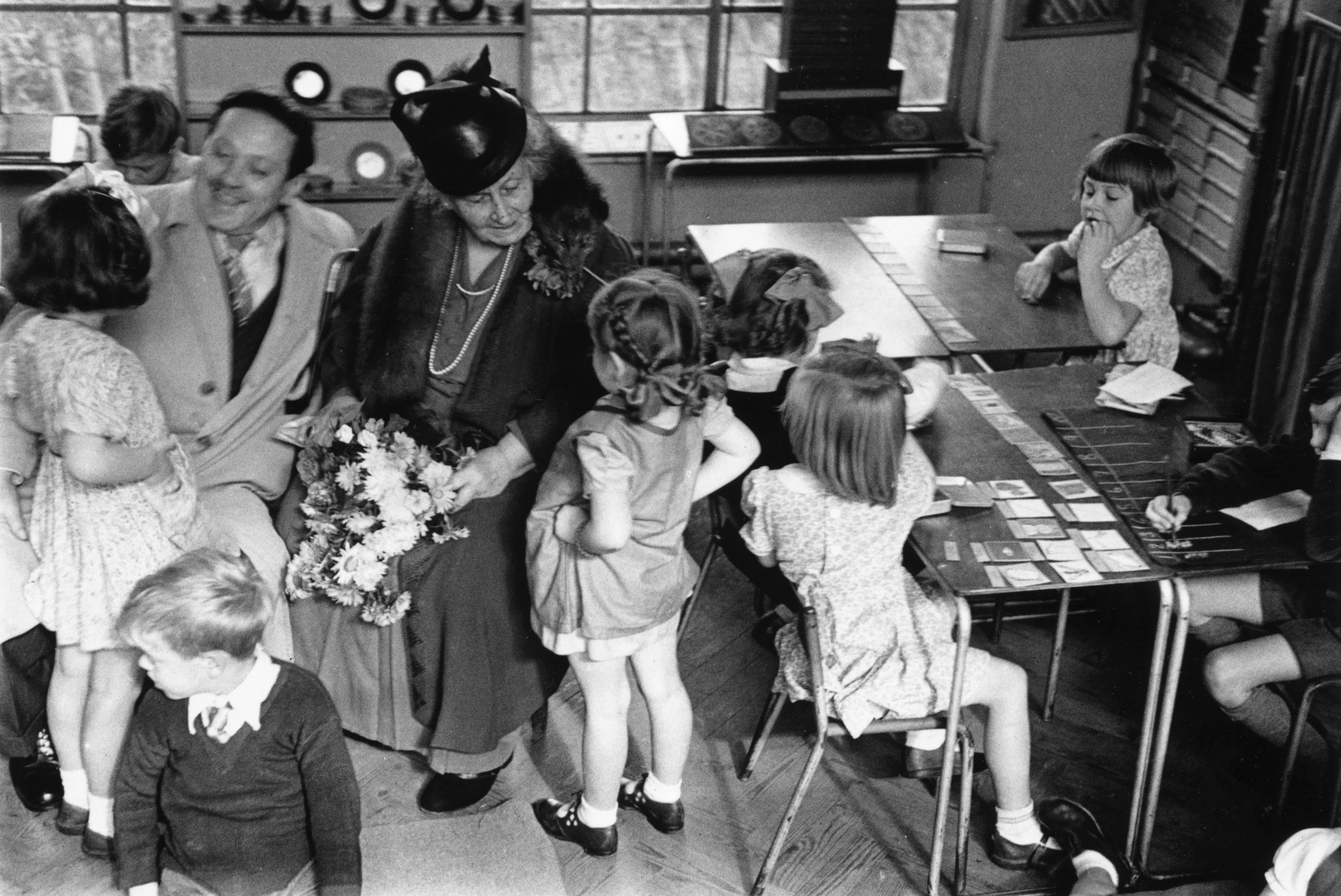 Montessori desatero — Maria a Mario Montessori