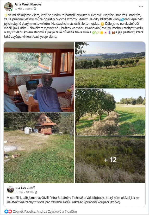 Zahrádkářská poradna — Příspěvek na FB