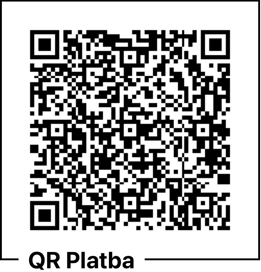 QR kód pro podporu Dance for Health Zlín