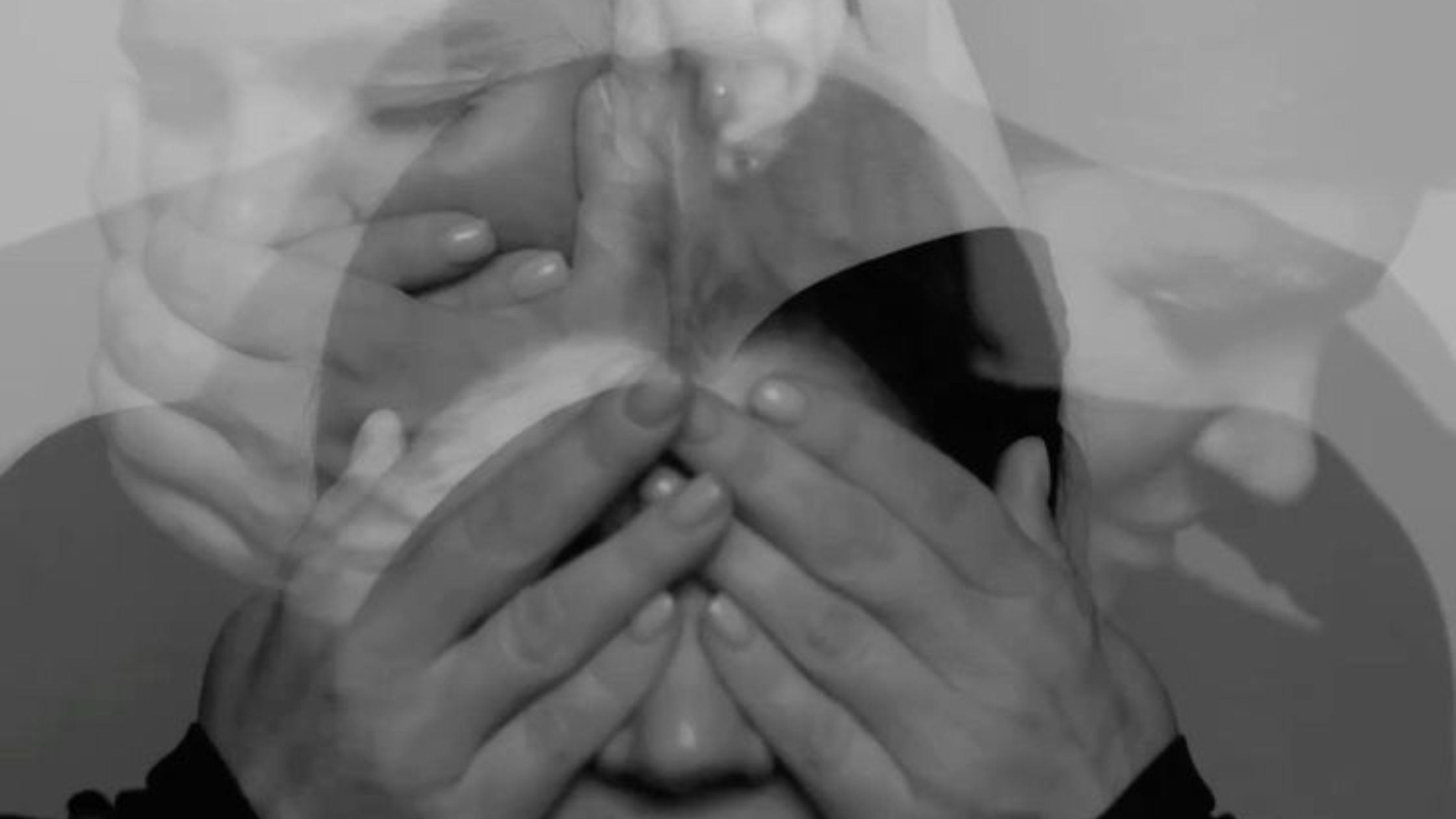 Person with hands covering face in emotional distress and denial, representing whether narcissists can change if aware, the barrier to narcissistic change, and confrontation with reality