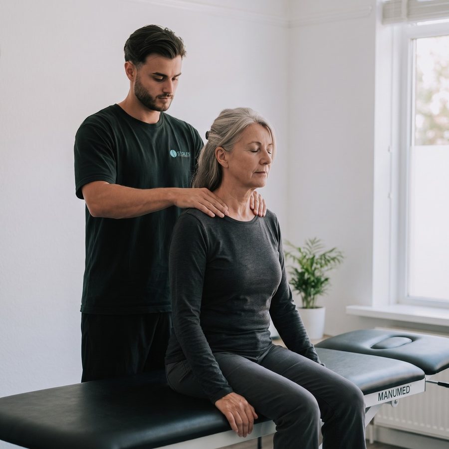 Neck treatment at St Giles Physiotherapy, Northampton