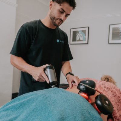Hands-on back treatment at St Giles Physiotherapy, Northampton